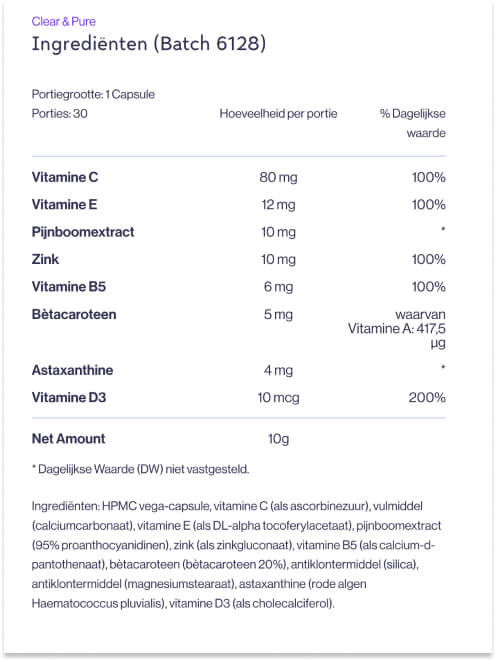 voedingswaarden