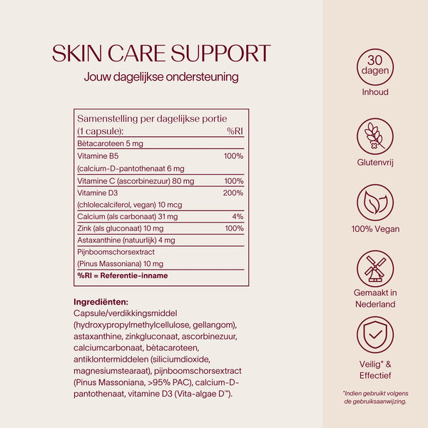 Skin Care Support